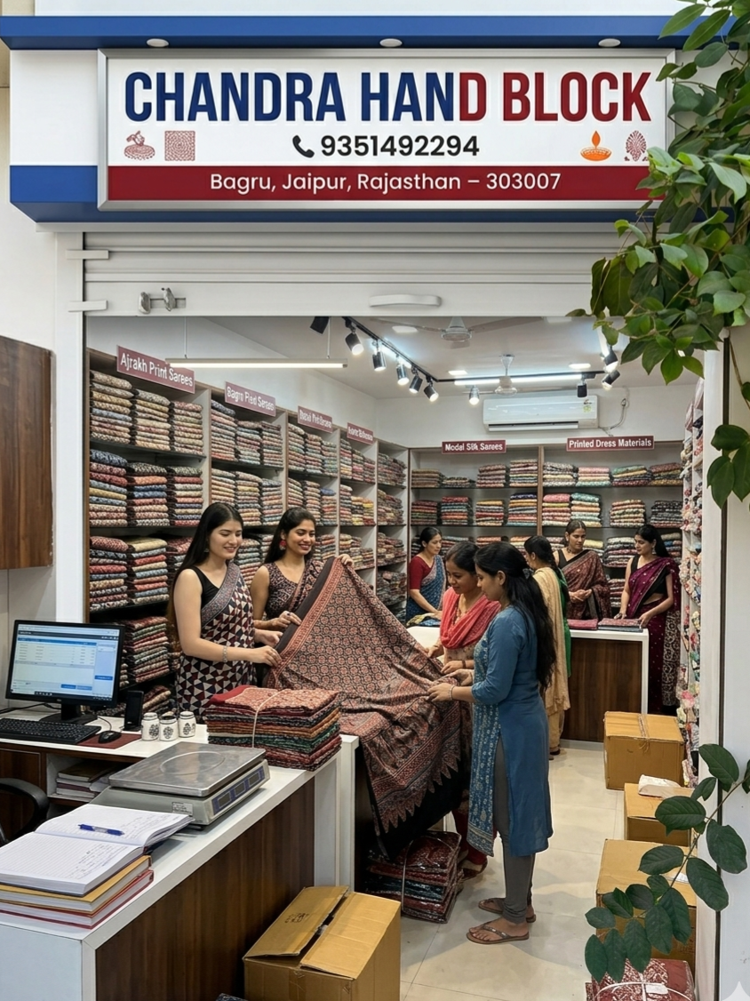 Chandra Hand Block Storefront